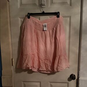 Torrid Light Pink A-Line Skirt